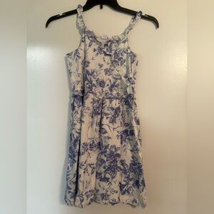 Gap Kids Floral Print Faux wrap Sleeveless Dress - sz XL (12)